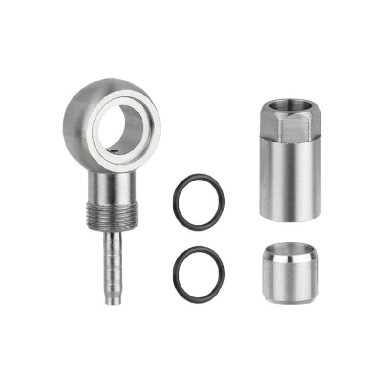 Flexible Hose Fitting Connectors Suit Bike Brake Line Connectors Applicable Professional Cycling Brake Part