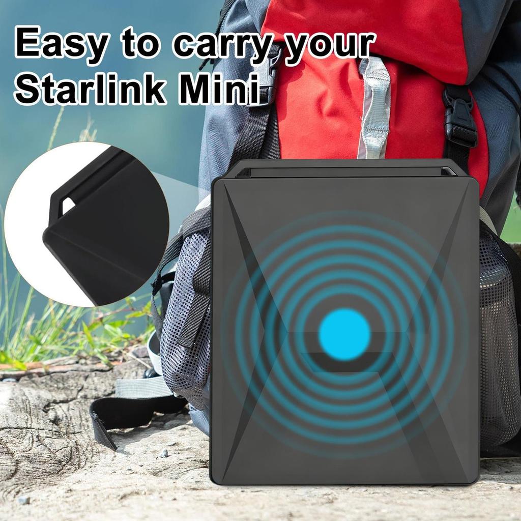 Dish Antenna Case Cover Silicone Sleeve Protector Portable Antenna Shell For Mountaineering Outdoor Backpacking Camping RV Car