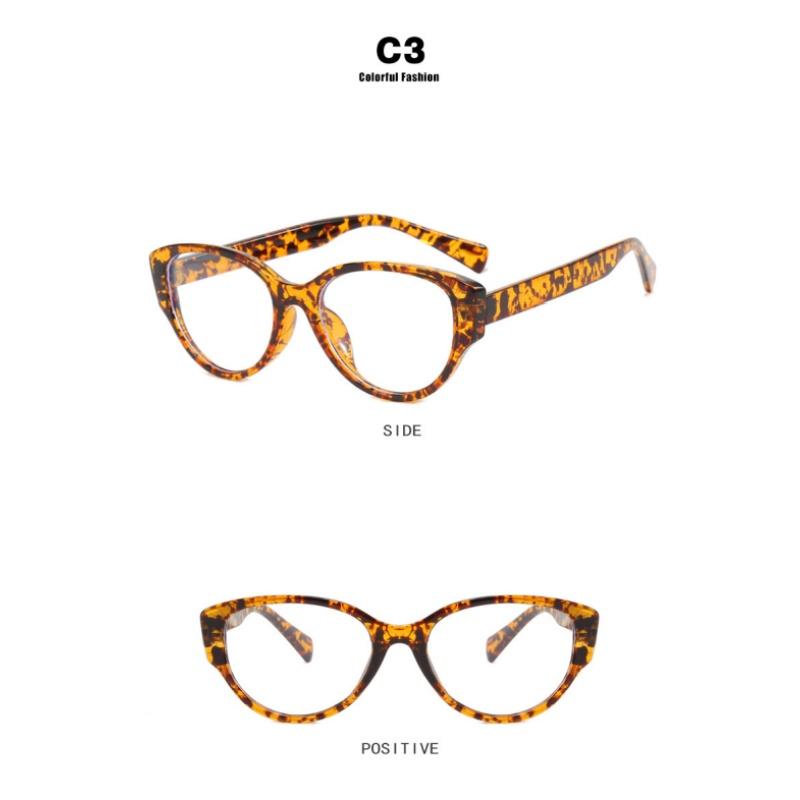 2024 Neue Damenbrillenfassung Cat-Eye Marken-Designer Computerbrille