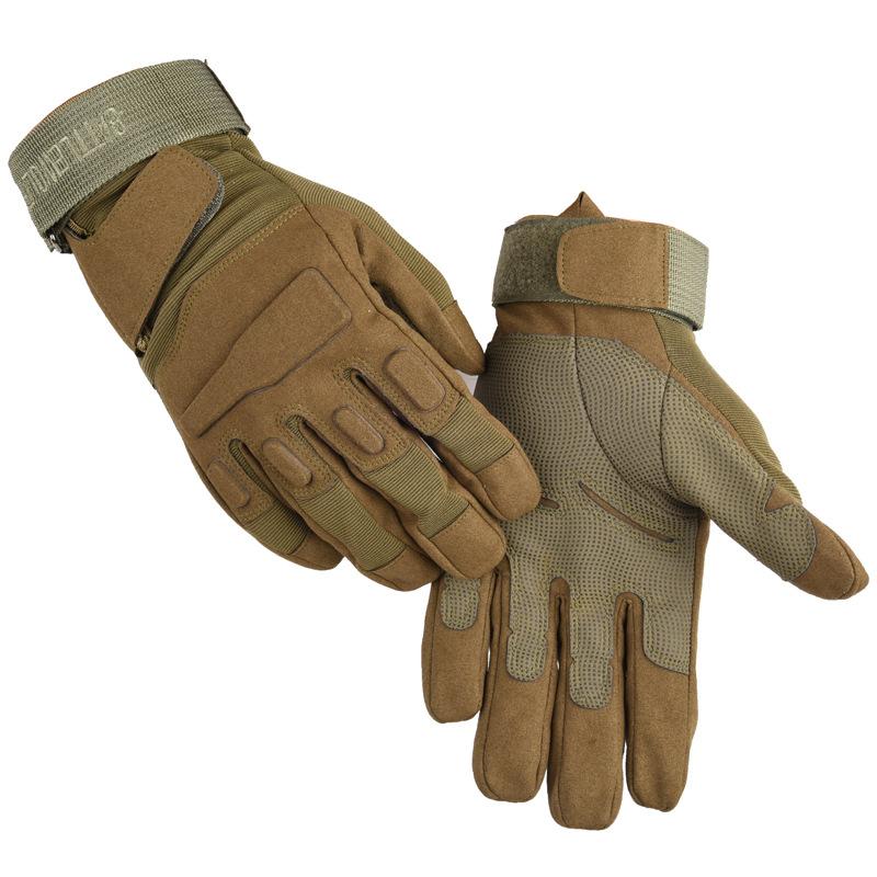 Outdoor gloves half finger non-slip wear-resistant tactical gloves full finger touch screen sports riding protection