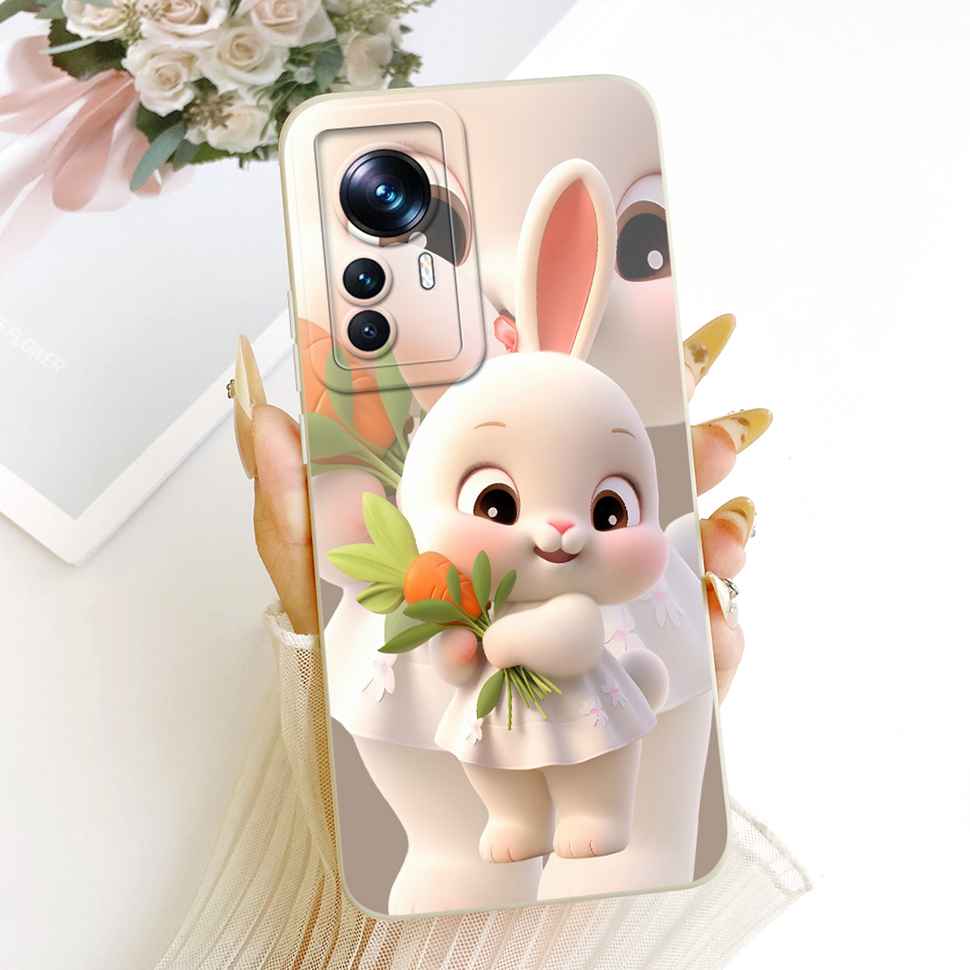 For Xiaomi Mi 12T Case 22071212AG Simple Style Popular Print Silicone Back Cover For Xiaomi Mi 12t Phone Cases Bumper