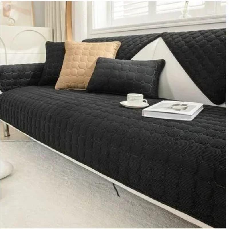 Universal Sofa Towel Cover Thicken Plush Sofa Cover European Slip Resistant Couch Cover Sofa Towel for Living Room Decor