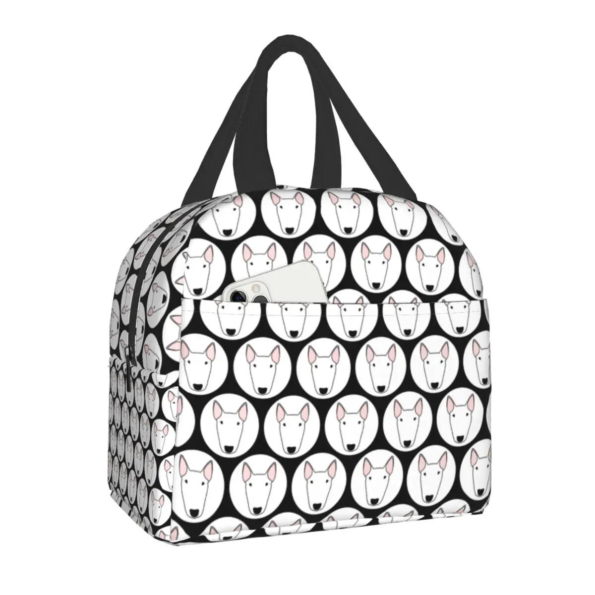 

Бультерьер Собака Повторяющийся Узор Изолированный Обед Сумка Для Женщин Водонепроницаемый Животное Термосумка-холодильник Обед Сумка Детская Школьная Коробка Для Еды 22x20x13CM оранжевый