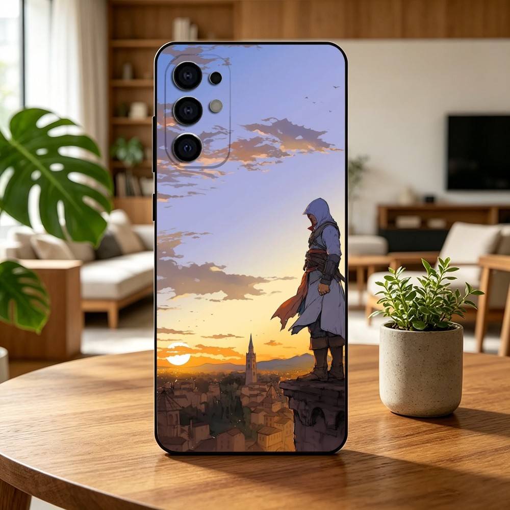 Game Assassins Creed Phone Case For Samsung S25,S24,S21,S22,S23,S30,Ultra,S20,Plus,Fe,Lite,Note,10,Black Cover