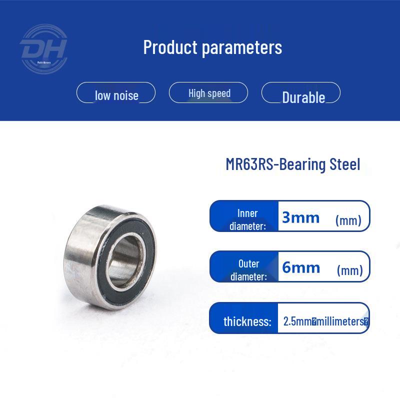 Rust-Proof Stainless Steel Miniature Pulley with Deep Groove Ball Bearing - Anti-Corrosion Gyroscope Ornament Accessory
