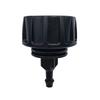 High Quality Practical Useful Hose Adapter Connectors Accessories Black For Drip Irrigation Tubing Garden Parts