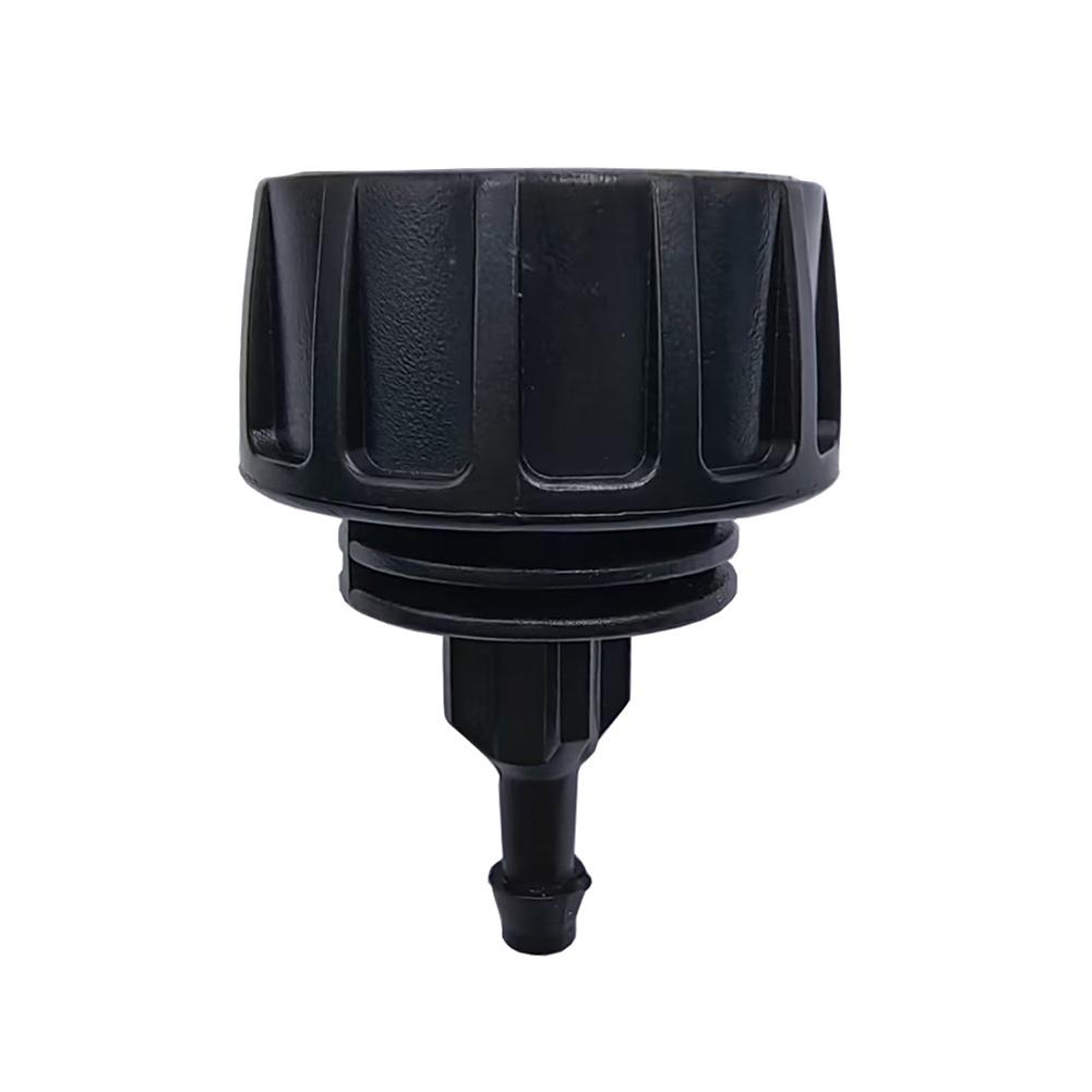 High Quality Practical Useful Hose Adapter Connectors Accessories Black For Drip Irrigation Tubing Garden Parts