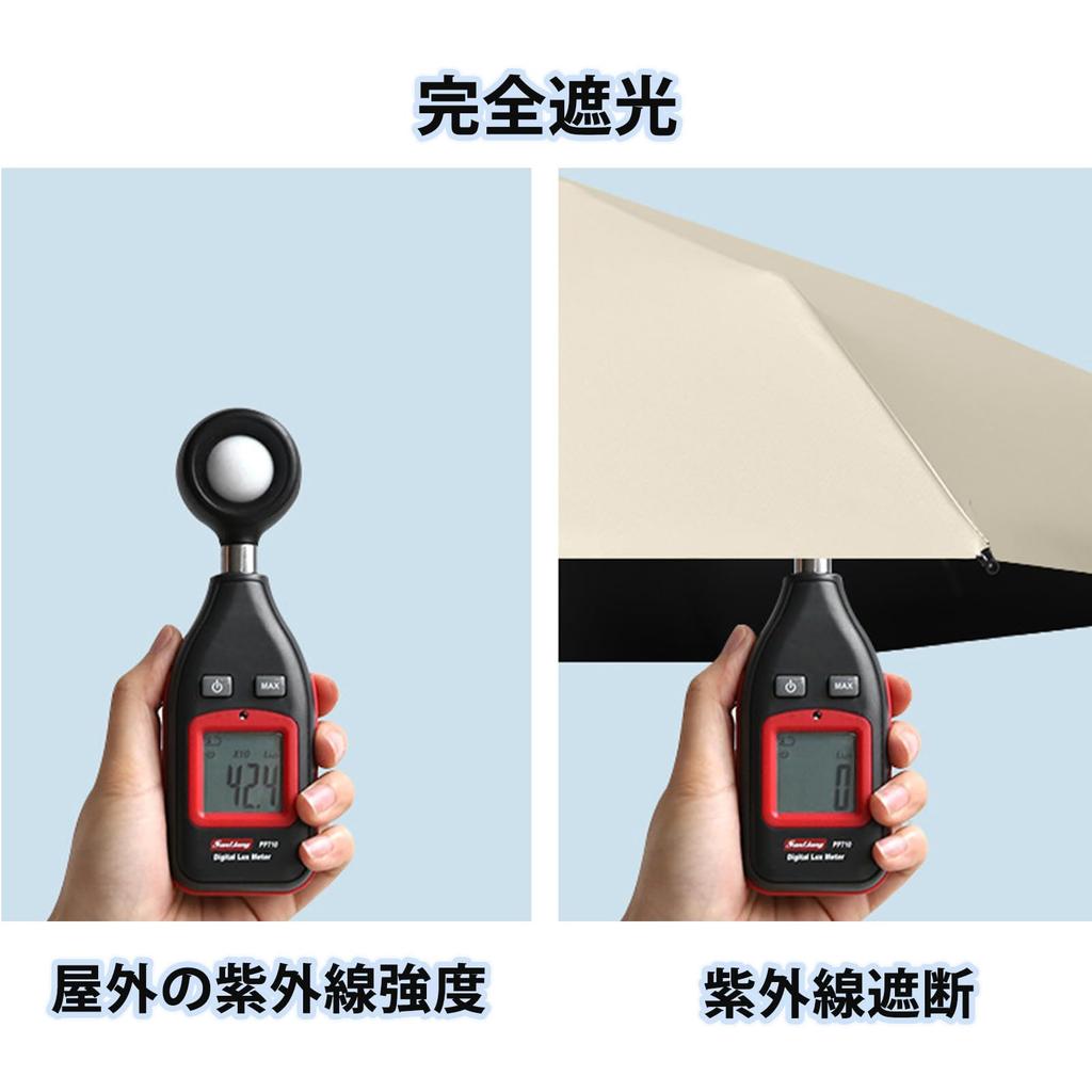 Insvog Folding Ultra Folding UV Complete Heat UV Sunburn Heat Stroke Rainy Season Super Water Easy To Rain and Shine Mini Portable Wind Rain Umbrella,
