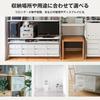 MUJI Recycled Polypropylene Small Item Storage Case, Medium, 2 Drawers, White Gray - Approx. W26 x