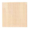 Crochet Blocking Board for Knitting Rubber Wood Crochet Square Blocking Mat with 20 Rod Pins 23.5cm