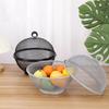 Iron Storage Basket Prevent Fly Mesh Fruit Basket Kitchen Vegetable Fruit Holder Kitchen Supplies Dining Table Decor Storage Box