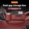 Car Storage And Finishing Leather Seat Gap Storage Box For BMW Series Auto Interior Chair Sewn Leather Storage Box Auto Parts