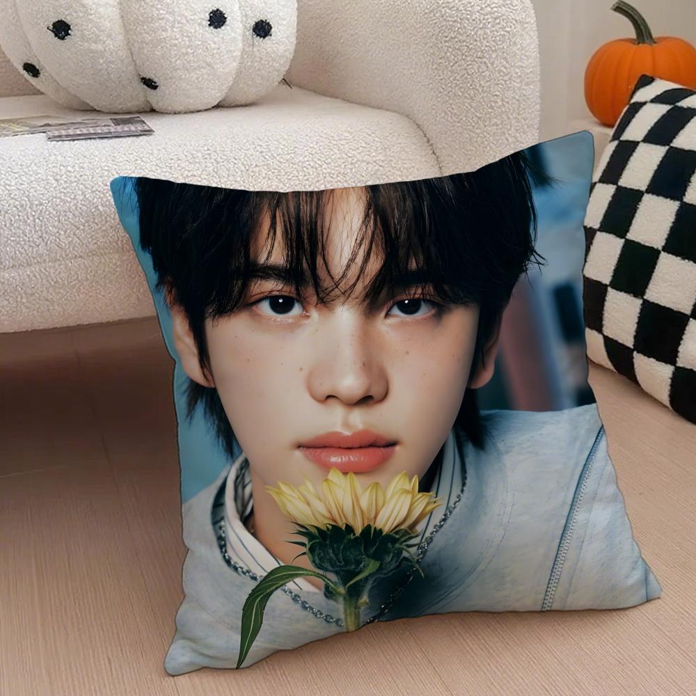 Fashion Kpop Idol Fans Gift of SSHINYUS Cushion Cover Linen Pillow Case Soft Breathable Protective Couch Room Decoration