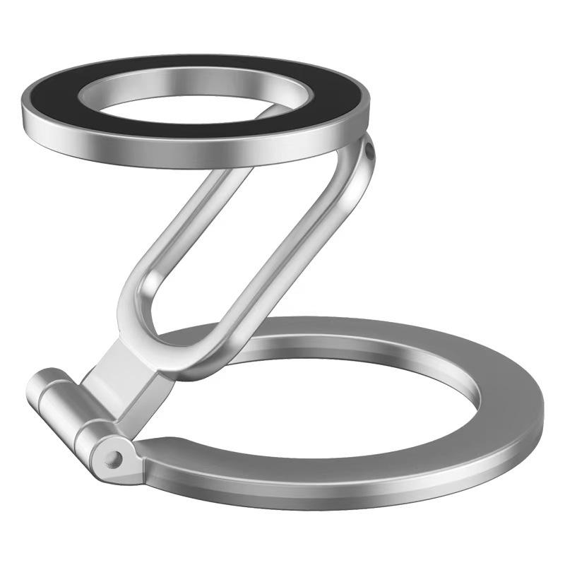 MagSafe Double-Sided Magnetic Phone Holder with Rotating Ring