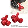 1 Pair Front Steering Knuckle Aluminum Alloy RC Car Upgrade Parts for KRATON 8S Outcast 8S 1/5 RC Car