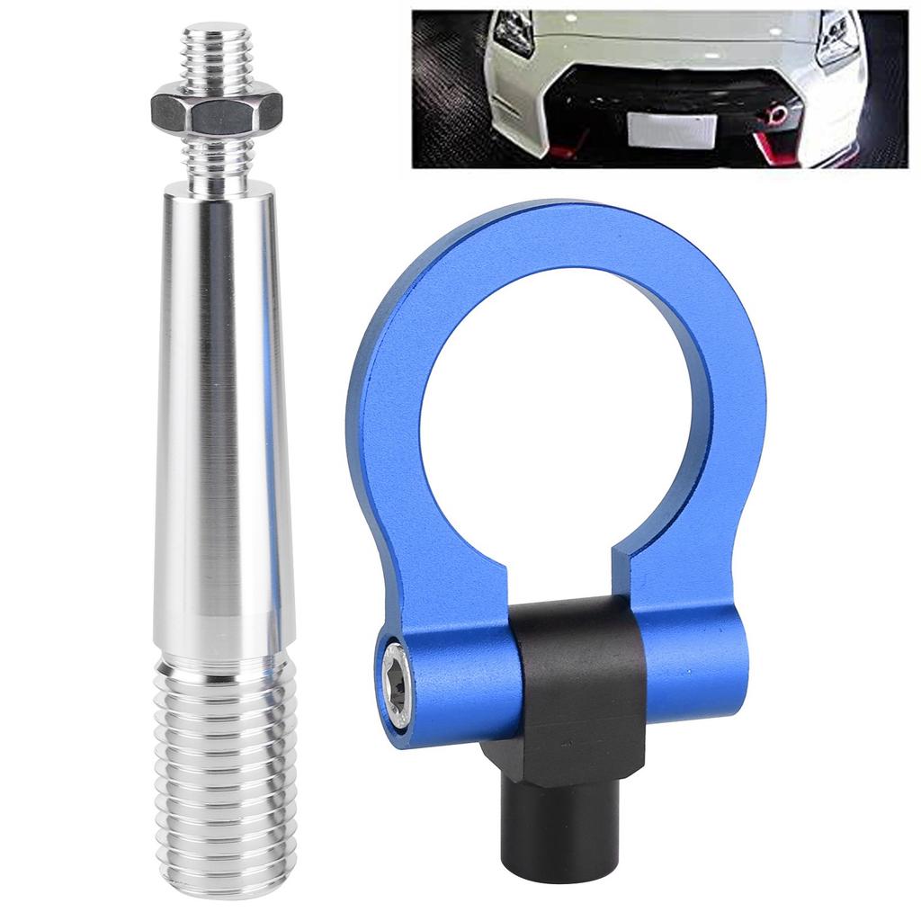 Tow Hook for JDM Style Screw On Track Racing Towing Ring Fit for Infiniti FX35FX45FX50 QX70Blue