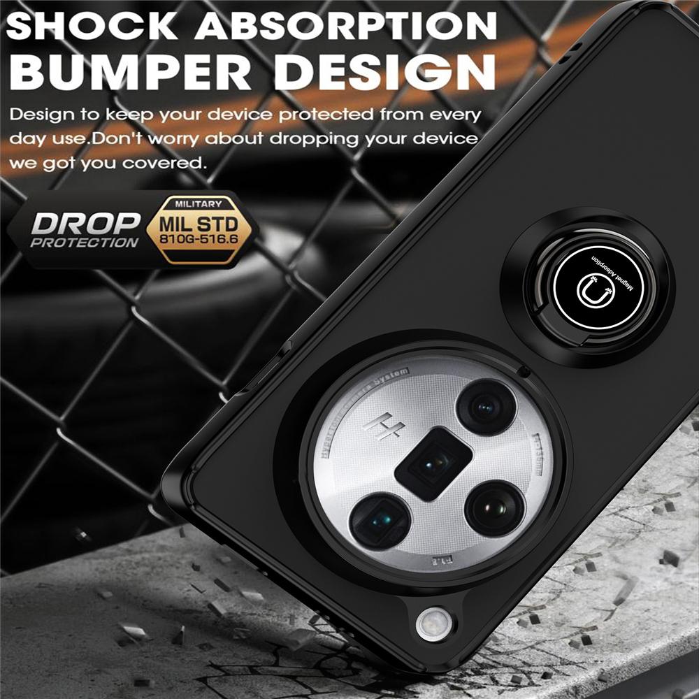 Magnetisk Ringholder Telefondeksel For Xiaomi 13T 14 Ultra 13 12T 12 12S 11T 11 10T 10 Pro Lite Støtsikre Matte Deksel Funda