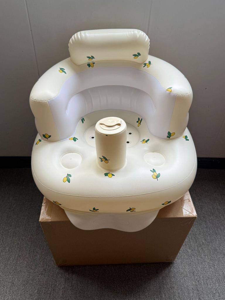 Inflatable Baby Learning Seat: Portable, Soft, Spine-Safe Training Chair