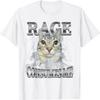 RUJUNMAN Rage Consumes Me Cat Meme Funny Saying Silly Cats Humor T-Shirt