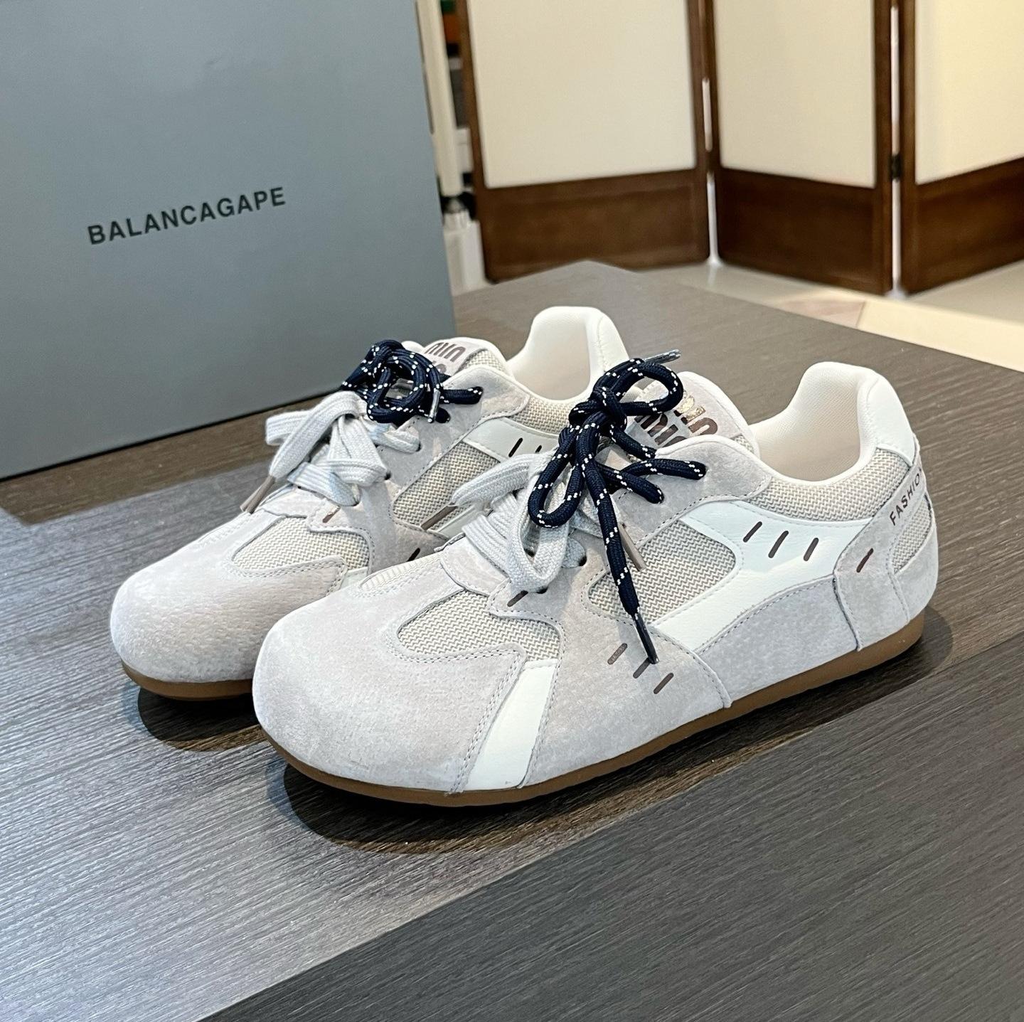 

Zhike кожаные легкие и удобные кроссовки Forrest Gump женские 2025 весна новые универсальные повседневные кеды немецкие тренировочные кроссовки женские тренд 40 бежевый