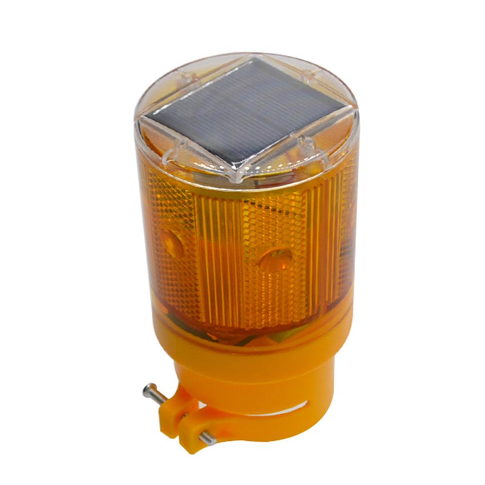 Solar 6LED Alarm Warning Security Anti-Theft Flashing Light Sensor Garden Lamp##