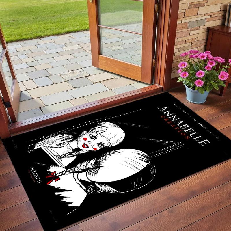 Crystal Velvet Rug Soft Non Slip Indoor Floor Mat Home DecorThe Conjuring Annabelle