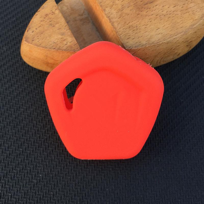 

ZAD Silicone Rubber Motorcycle key cover case protector shell set bag skin holder for honda revo absolute motor key fob pocket красный