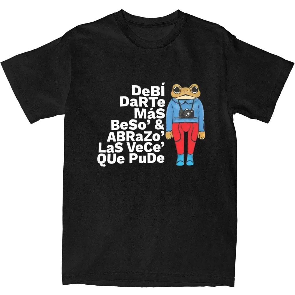 DTMF with Bear Cartoon Debi Tirar Mas Fotos Printing Bad Bunny Hippe Women T Shirt Summer T Shirts Cotton Tshirt for Men Top Tee