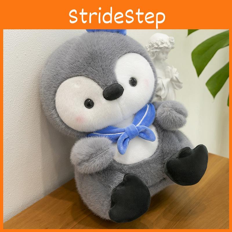 Fish Tie Bow Penguin Plush Toy Animal Stuffed Doll Cute Decoration Gift Kids
