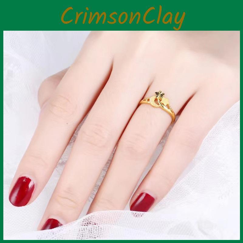 Shaped Artistic Star Ring Trendy Womens Brass Jewelry Elegant Gift Packaging