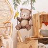 Cute Little Bear Swing Wall Sticker for Bedroom, Living Room, or Dorm Decor