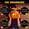 Halloween Voice Activated Pumpkin Light With USB Power Option And Scene