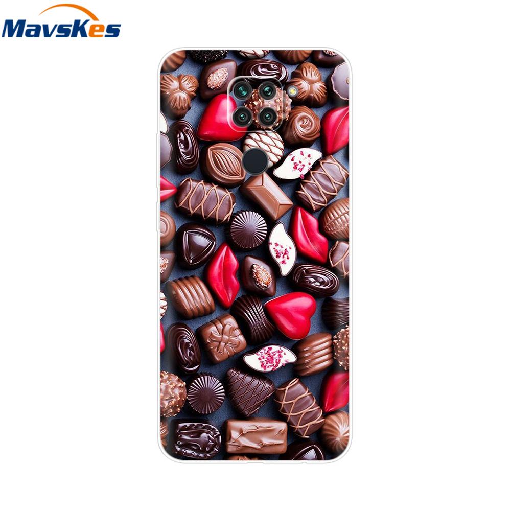 Phone Case For Xiaomi Redmi Note 9 Case 6.53'' Soft Silicone TPU Back Cover for Xiaomi Redmi Note 9 Note9 Case Coque Fundas Para