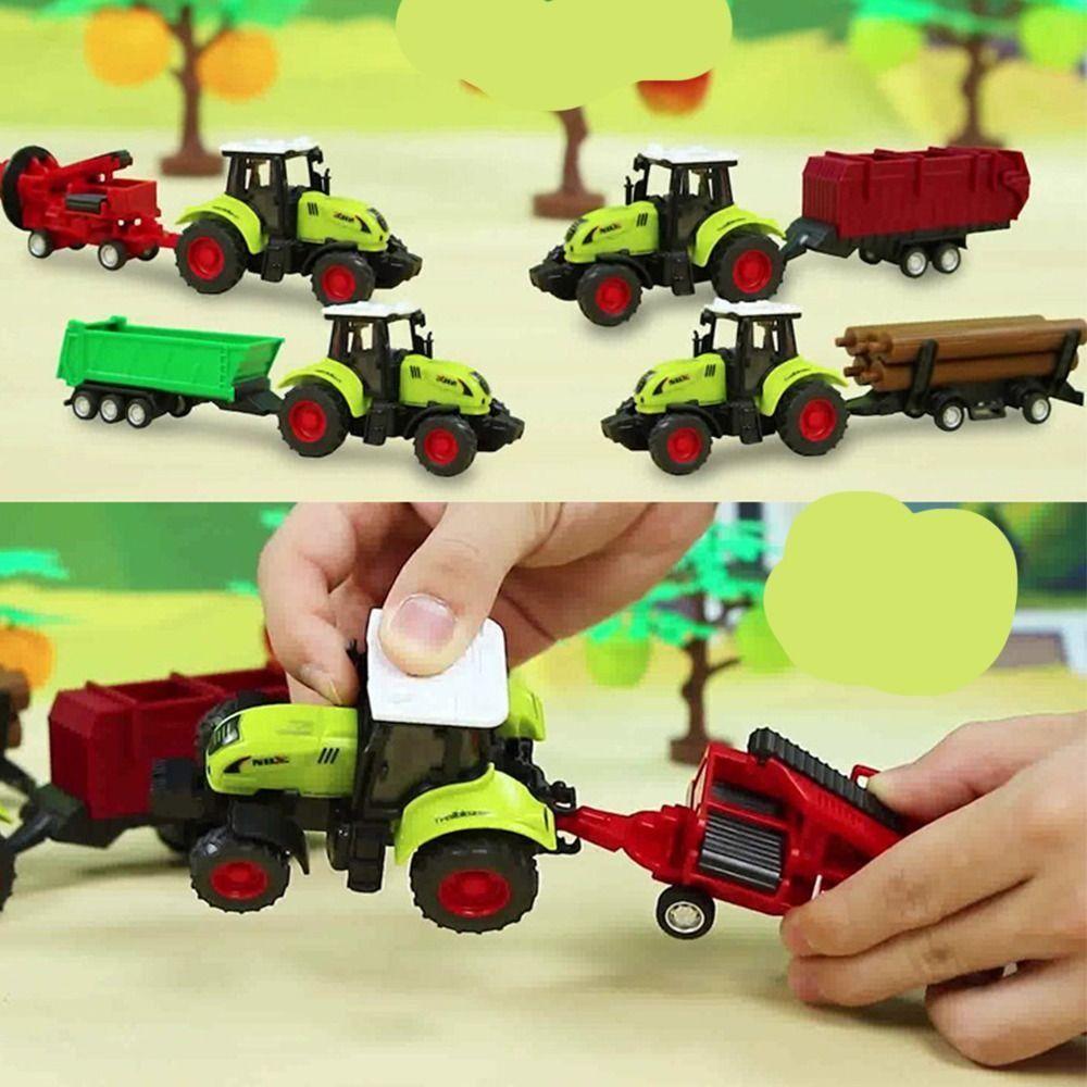 Plastic Simulation Farm Transport Vehicle Cognitive Training