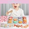 Kitchen Child Wooden Playset With Baking Cookies Parent Child Interactive Toy