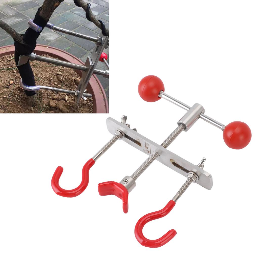 Astbieger Edelstahl Arbeitsersparend Rutschfest Multifunktional Baumast Stammbieger für Bonsai