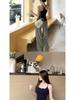 Women's Summer 2025 Striped High-Waisted Wide-Leg Loose Casual Pants