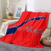 Abstract Art Patterns Blankets Flannel Printed Breathable Warm Throw Blanket for Home Office Bedspreads 0708a135