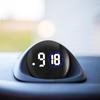 Small Clock for Car Quartz Motorcycle Clock Stick on Multifunctional Analog Clock Watch Car Vent Clocks Watch Small Digital