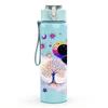 1PC Galaxy Snowflake Magic Wand Art Print 750ml Color Plastic Sports Water Bottle Leakproof Flip Straw Lid Suitable for Sports Office Home Use