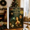 Operní adventní kalendář 24denní odpočítávání do Vánoc Kalendář Operní zpěvačka Lady Phantom Dekorace Dárek pro hudební fanoušky