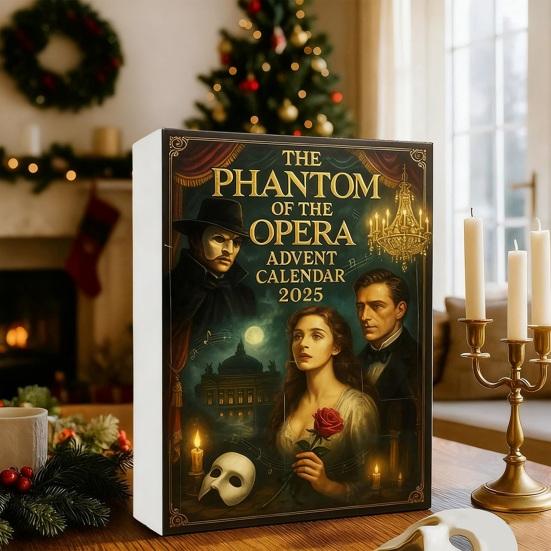 Opera Advent Calendar 24-Day Countdown To Christmas Calendar Opera Singer Lady