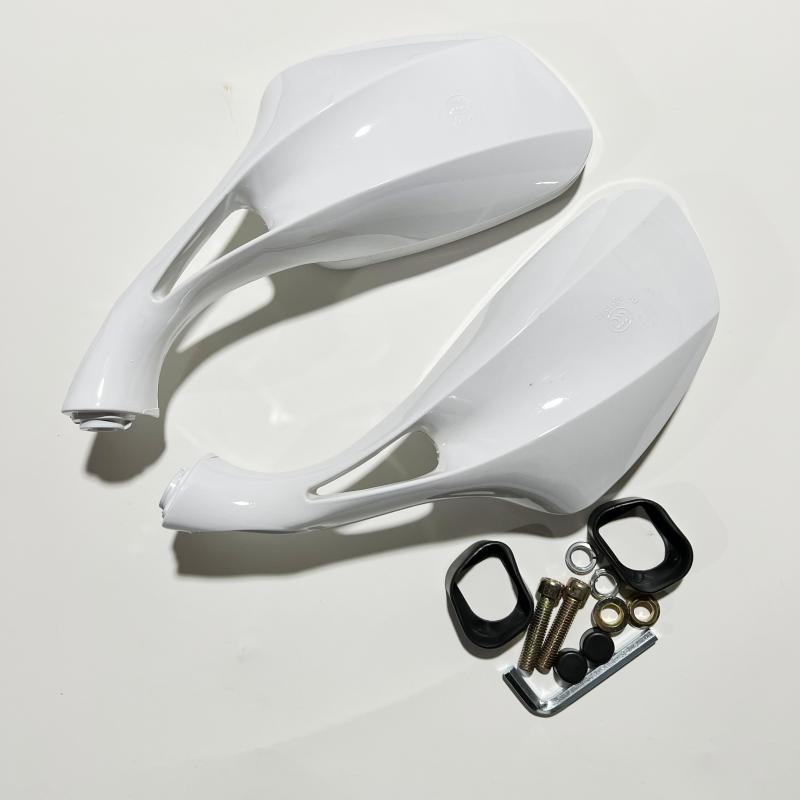 

Мотоцикл скутер электромобиль Zhongsha Princess зеркало заднего вида отражатель поворотное зеркало заднего вида с широким полем обзора White pair comes with scr