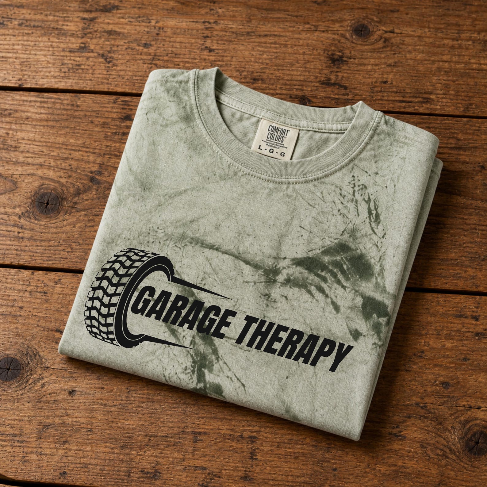 Garage Therapy Shirt, Mechanic Acid Wash Tee, Car Guy Gift, Auto Lover Shirt, Garage Life T Shirt, Vintage Mechanic Tee 3XL