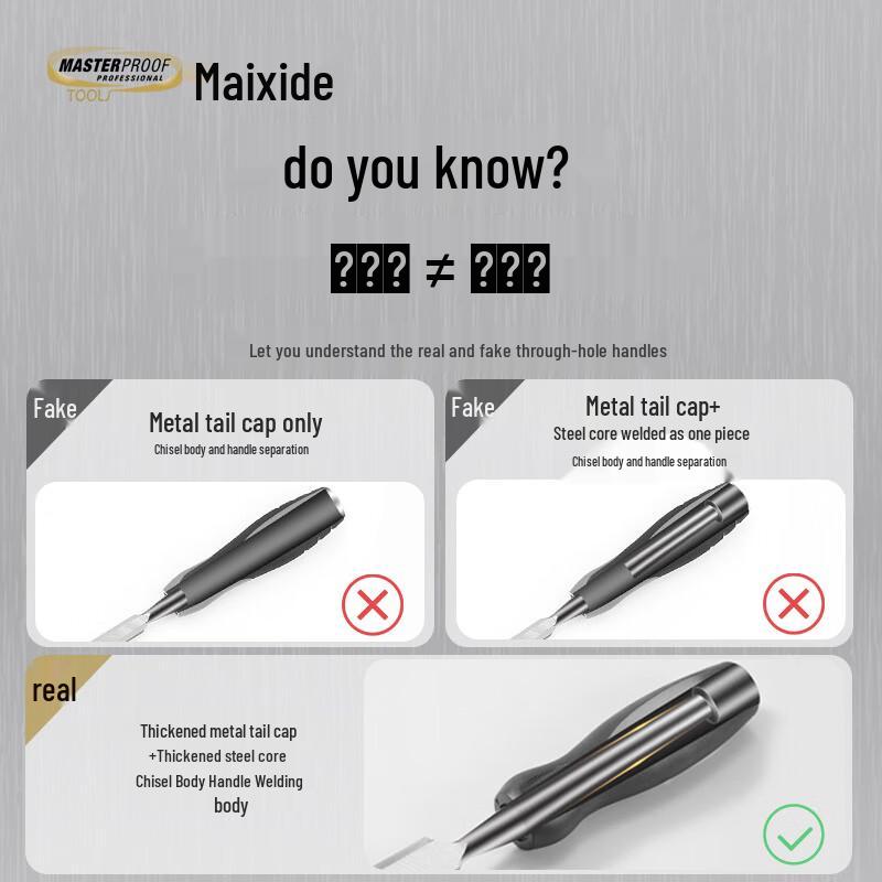 MASTERPROOF Woodworking Chisel & Carving Tool Set