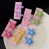 Colorful Star Hair Clips for Girls – Cute Dopamine-Inspired Duckbill Sideburns and Bangs Accessories