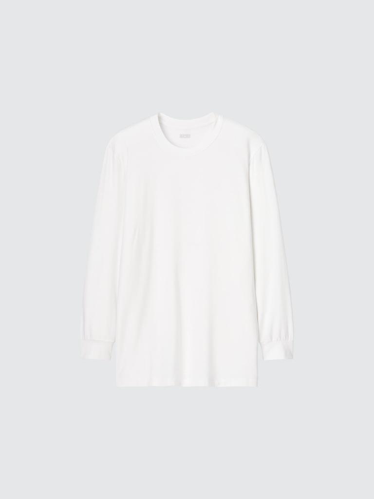 Uniqlo Japonsko HeaTTech Tričko s okrúhlym výstrihom 9 4 rukávy