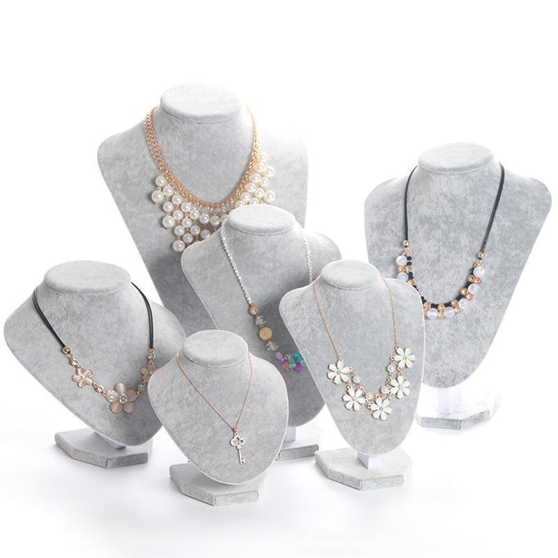 Pendant Necklace Display Stand Mannequin Jewelry Holder