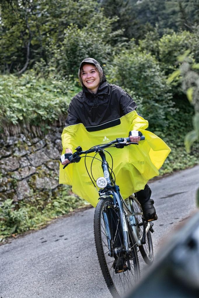 Куртка VAUDE Covero Poncho II Лимон