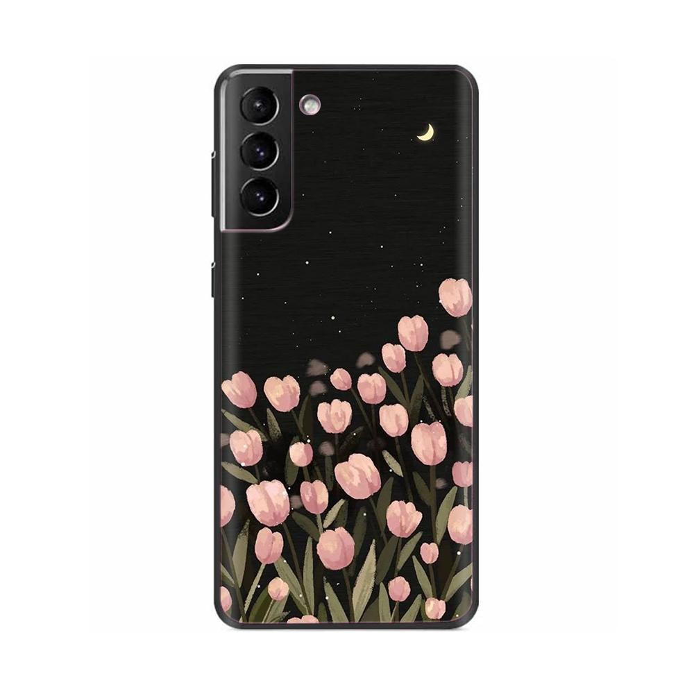 For Samsung S22 Ultra Phone Case Cute Panda Funda For Samsung Galaxy S22 Plus S 22 Ultra Cover Liquid Silicone Protective Coque
